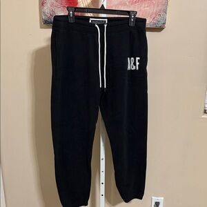 Abercrombie & Fitch Men's Black Joggers